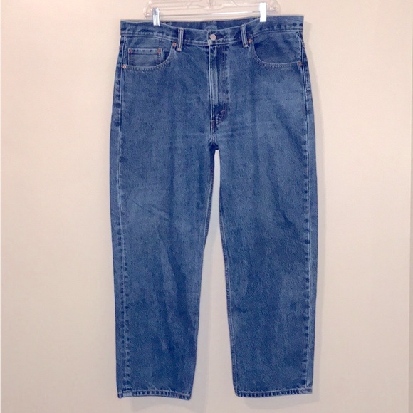 Levi's 550 Men’s Relaxed Fit Tapered Jeans / 100% Cotton / Non-Stretch  38/30 - Picture 10 of 11